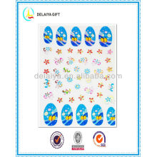 Hot nova moda nail sticker / nail art produto para meninas